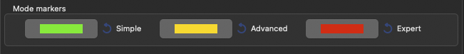 Image Mode markers
